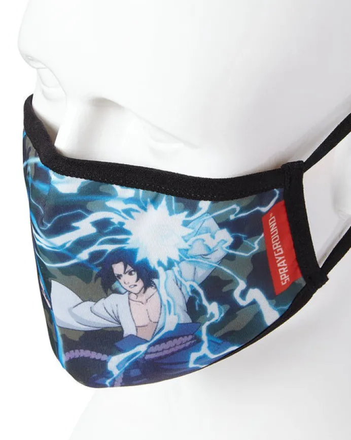 ADULT NARUTO VS SASUKE FORM FITTING FACE-COVERING