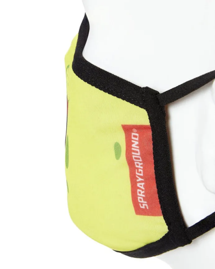 ADULT SPONGEBOB SMILE FORM FITTING FACE-COVERING