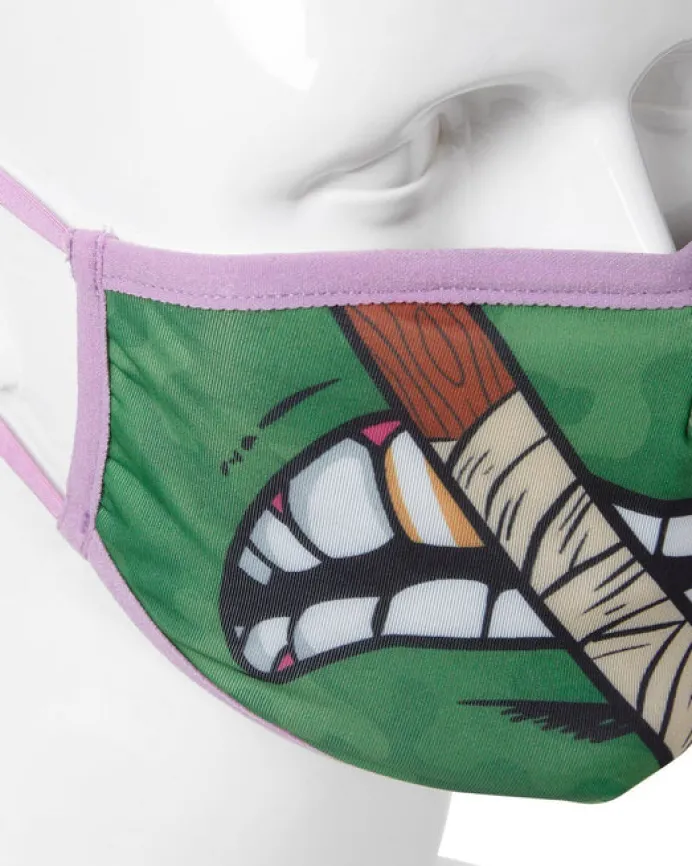 ADULT TMNT: DONATELLO SHARK FORM FITTING FACE-COVERING