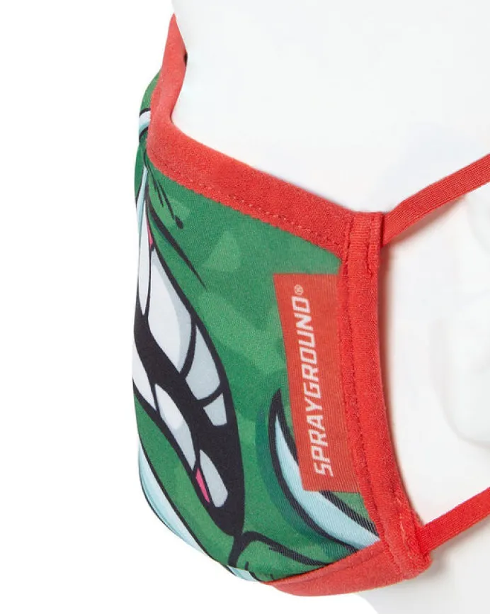 ADULT TMNT: RAPHAEL SHARK FORM FITTING FACE-COVERING