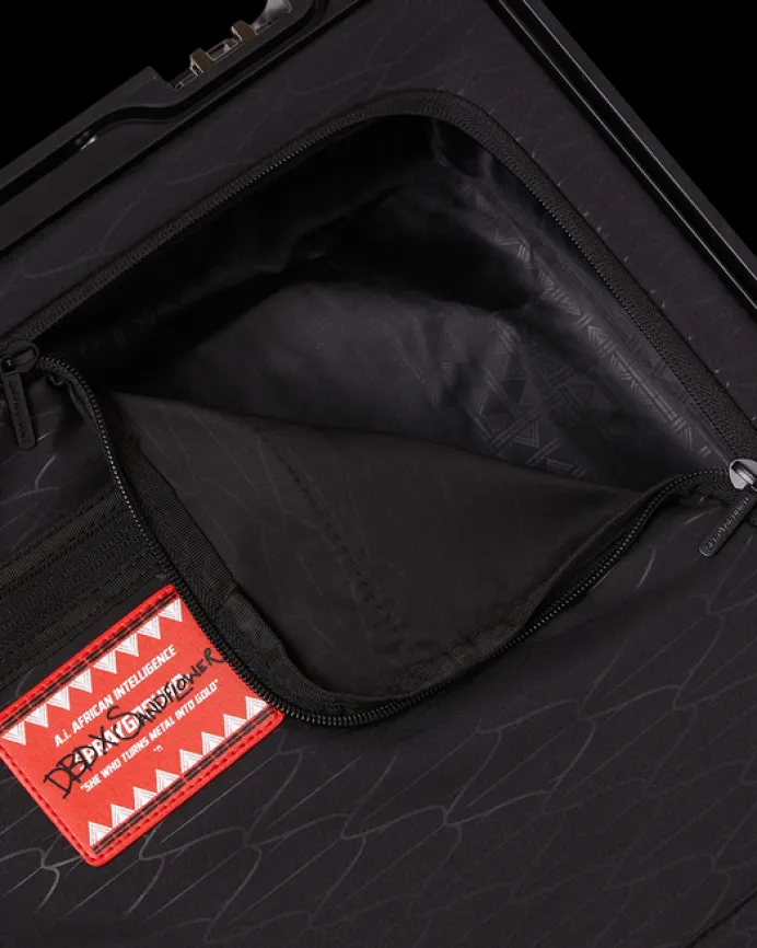 A.I.8 AFRICAN INTELLIGENCE - ORIGIN STORY SHARKNAUTICS HARDSHELL CARRY-ON LUGGAGE