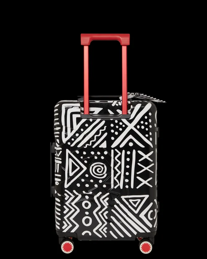 A.I.8 AFRICAN INTELLIGENCE - ORIGIN STORY SHARKNAUTICS HARDSHELL CARRY-ON LUGGAGE