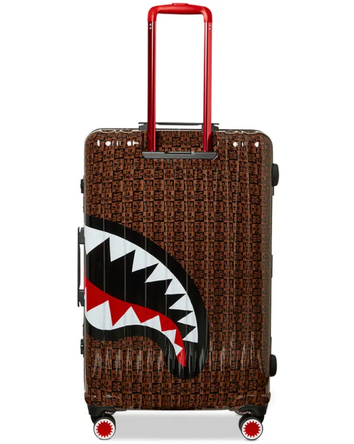 FRENZY SHARKS SHARKNAUTICS HARDSHELL FULL-SIZE LUGGAGE