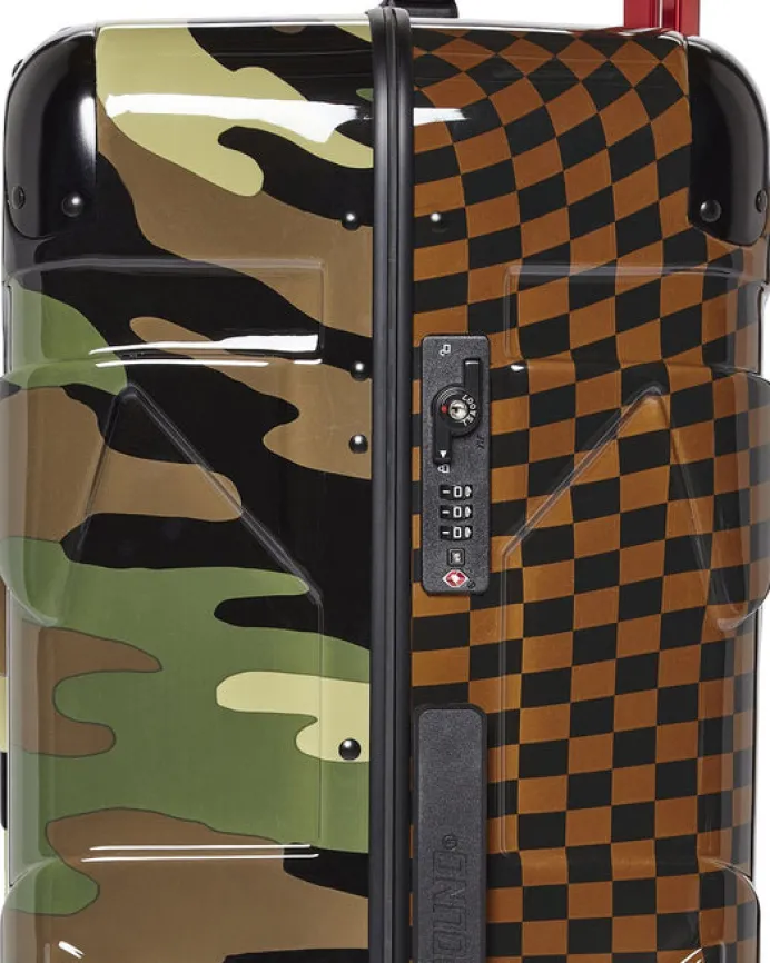 JUNGLE PARIS 2 PC LUGGAGE SET (CARRY-ON u0026 FULL-SIZE)