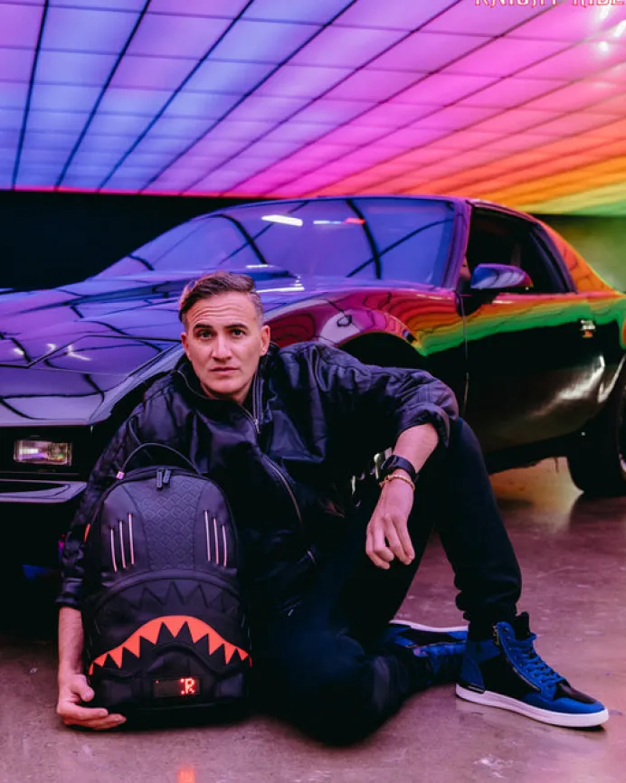 KNIGHT RIDER K.I.T.T. LED TURBO BOOST BACKPACK