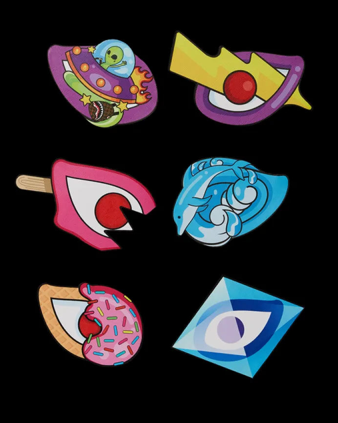 MAD SCIENTIST (6 REMOVABLE EYES) BACKPACK