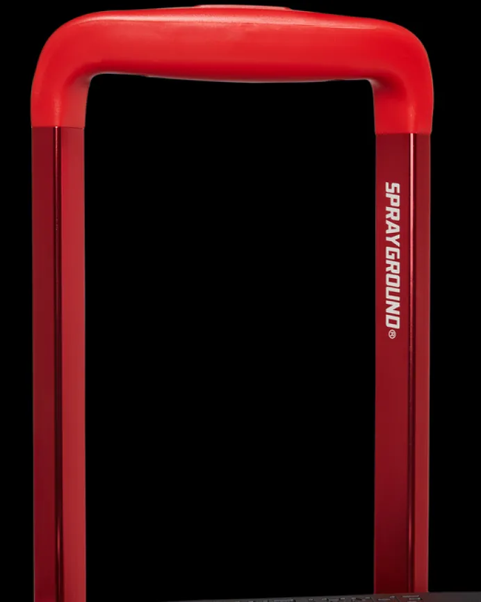 MOLDED SHARKITECTURE BLACK HARDSHELL CARRY-ON LUGGAGE