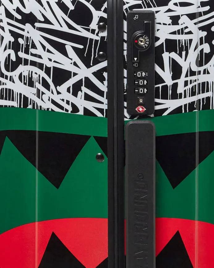 NIGHT NIGHT SHARKNAUTICS HARDSHELL CARRY-ON LUGGAGE