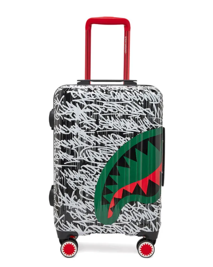 NIGHT NIGHT SHARKNAUTICS HARDSHELL CARRY-ON LUGGAGE