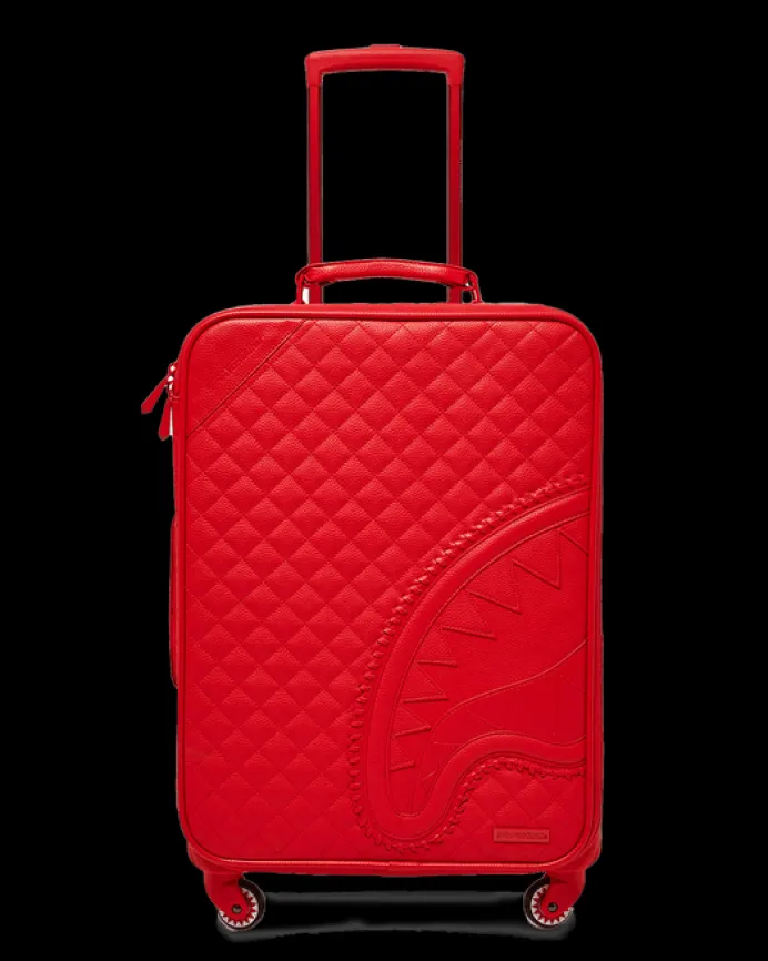 RED RIVIERA JETSETTER CARRY-ON LUGGAGE