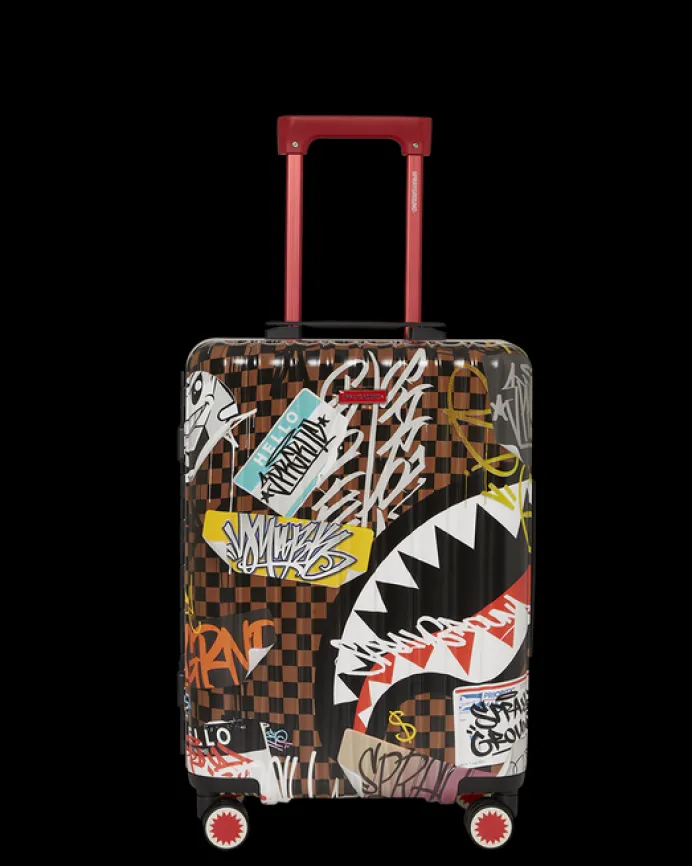 SHARKS IN PARIS THE RIZZ SHARKNAUTICS HARDSHELL CARRY-ON LUGGAGE