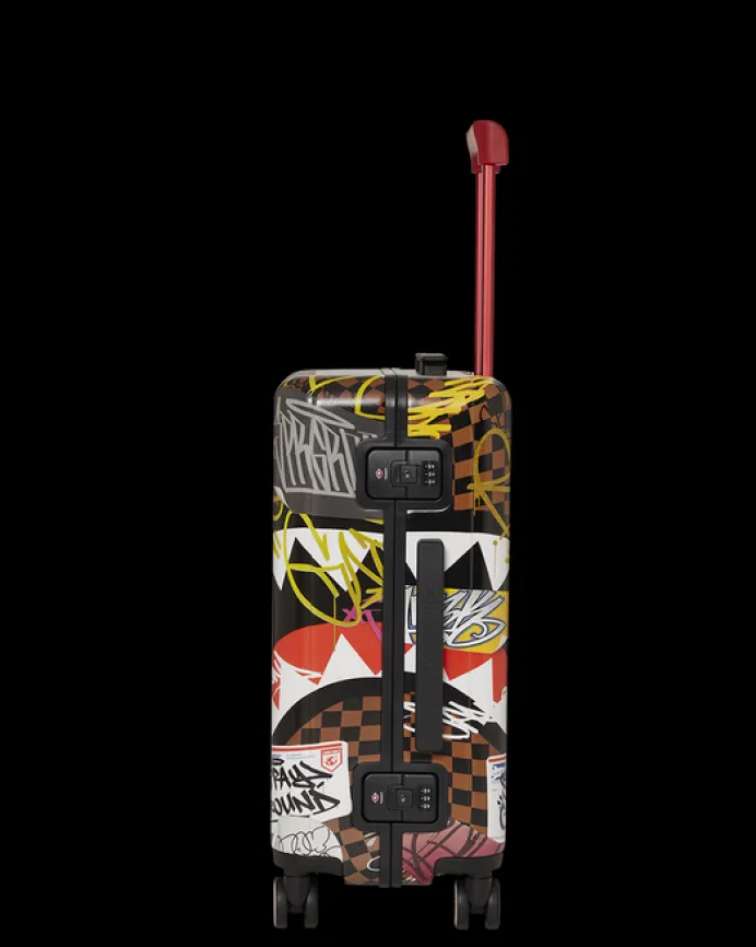 SHARKS IN PARIS THE RIZZ SHARKNAUTICS HARDSHELL CARRY-ON LUGGAGE