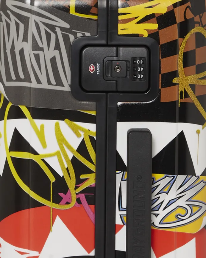 SHARKS IN PARIS THE RIZZ SHARKNAUTICS HARDSHELL CARRY-ON LUGGAGE