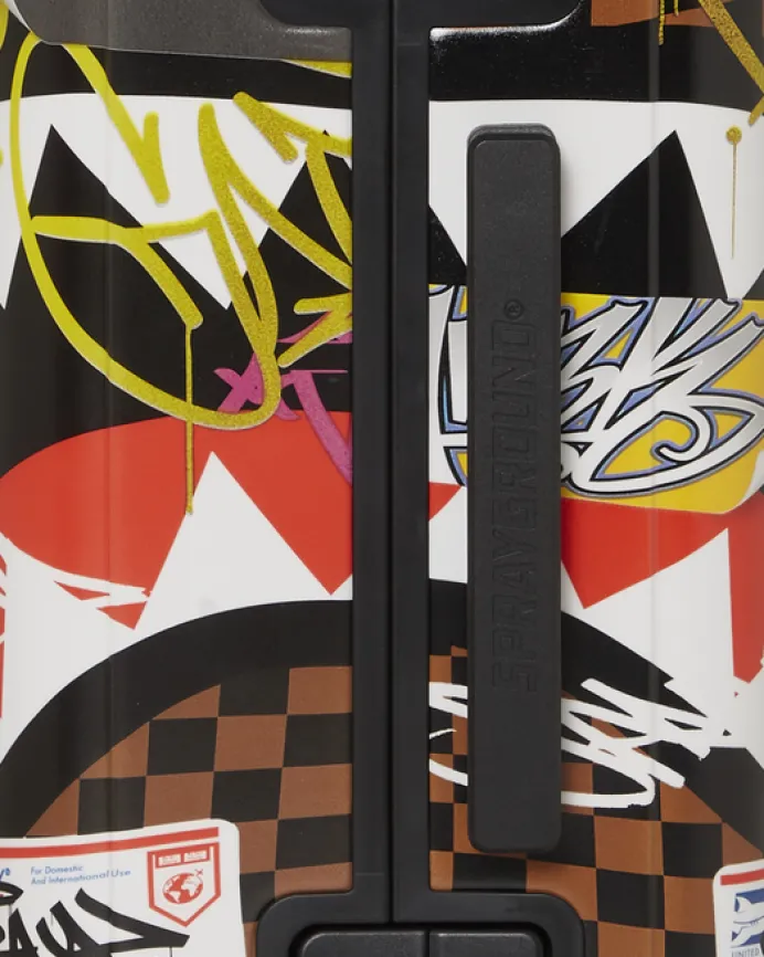 SHARKS IN PARIS THE RIZZ SHARKNAUTICS HARDSHELL CARRY-ON LUGGAGE