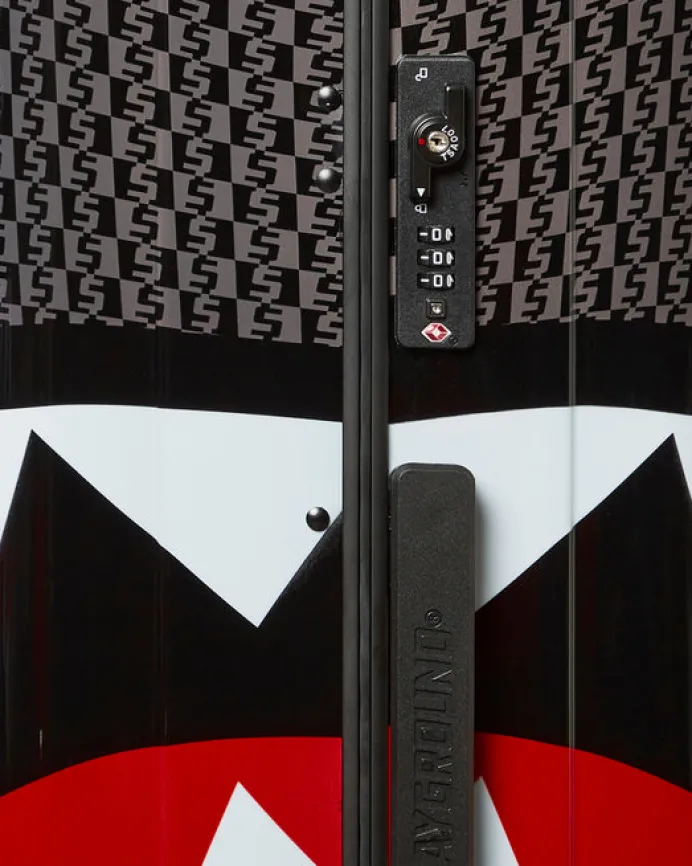 SPRAYGATTI REVV SHARKNAUTICS HARDSHELL FULL-SIZE LUGGAGE