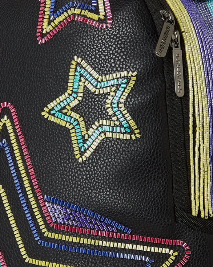 STAR RACER A.I.7 SANDFLOWER COLLAB BEADED BACKPACK