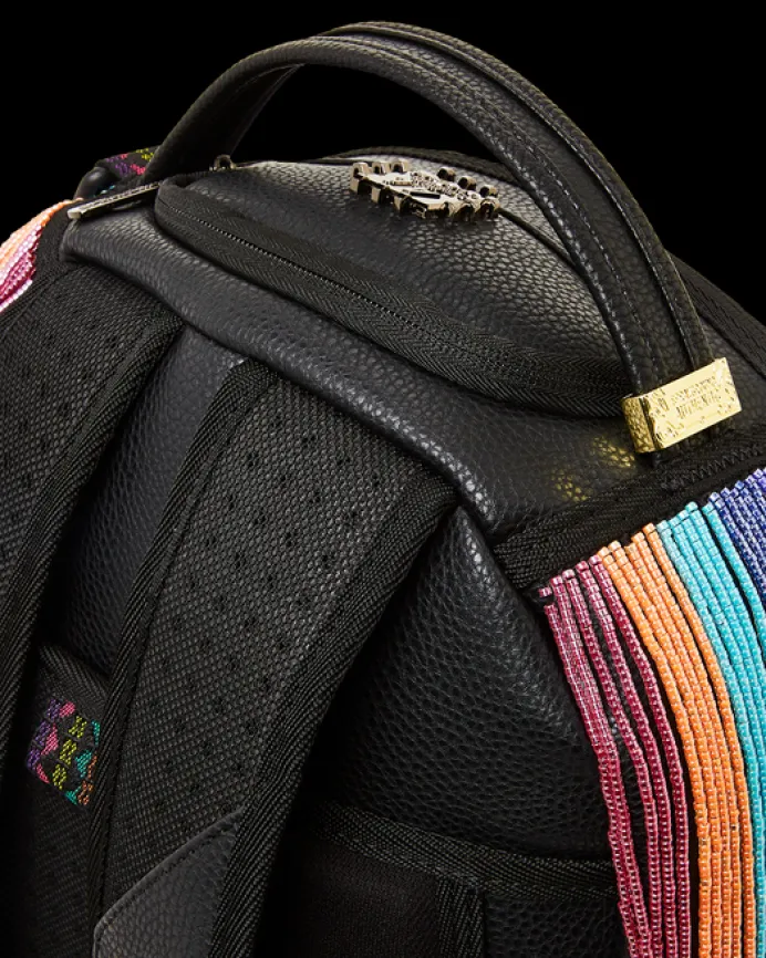 STAR RACER A.I.7 SANDFLOWER COLLAB BEADED BACKPACK