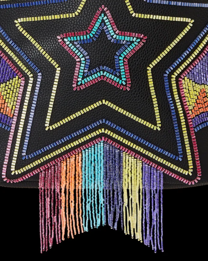 STAR RACER A.I.7 SANDFLOWER COLLAB BEADED BACKPACK