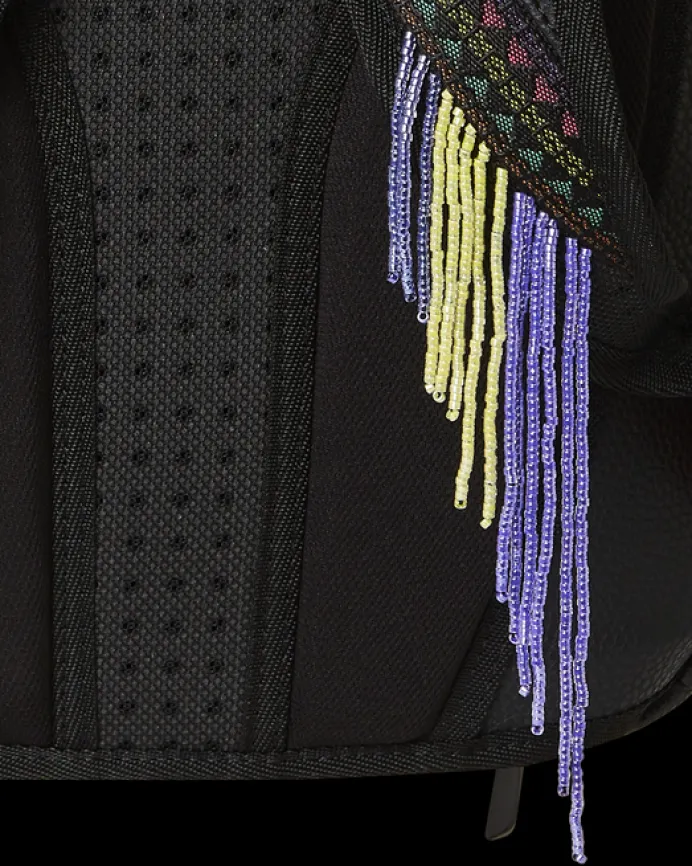 STAR RACER A.I.7 SANDFLOWER COLLAB BEADED BACKPACK