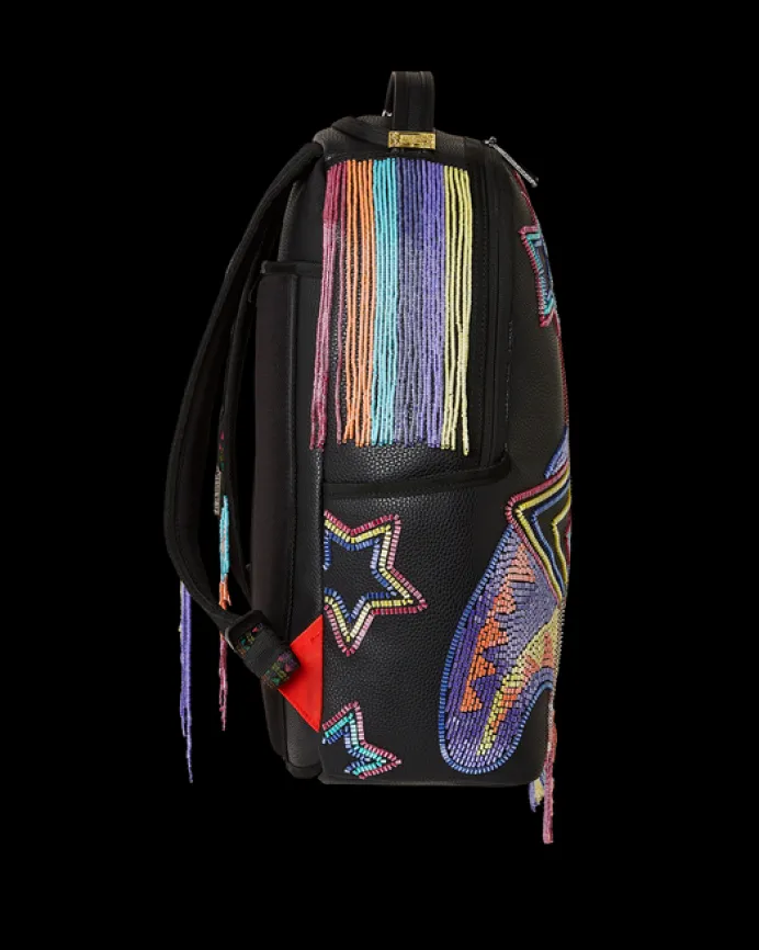 STAR RACER A.I.7 SANDFLOWER COLLAB BEADED BACKPACK