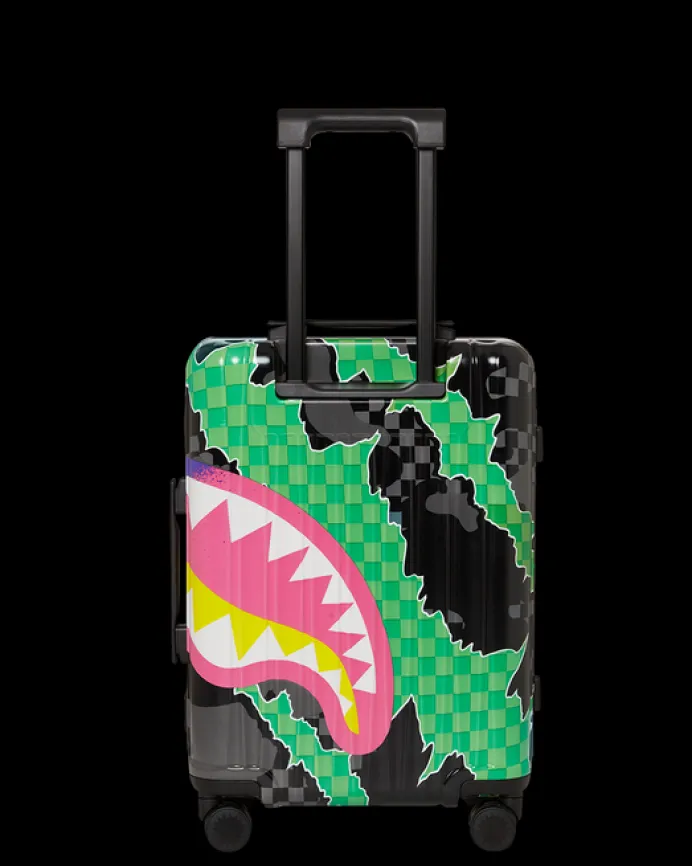 THE WILD ONE SHARKNAUTICS HARDSHELL CARRY-ON LUGGAGE